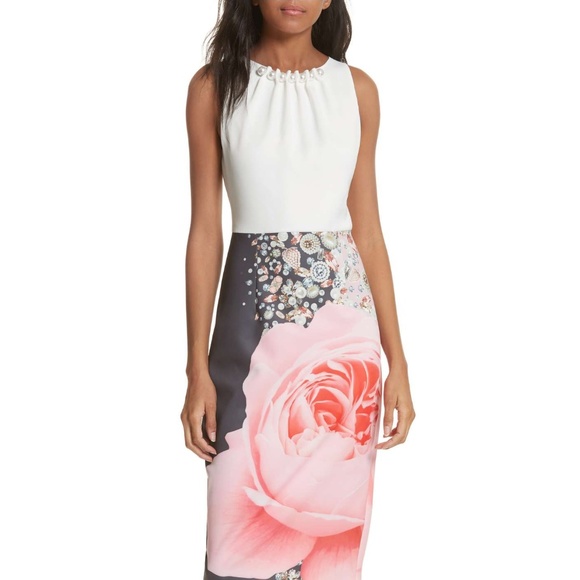 Ted Baker London Dresses & Skirts - Blenheim Palace Embellished Body-Con Dress
